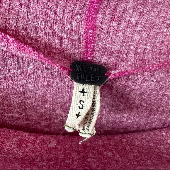 We The Free Londontown Pink Thermal Tunic Top Small - Picture 8 of 16